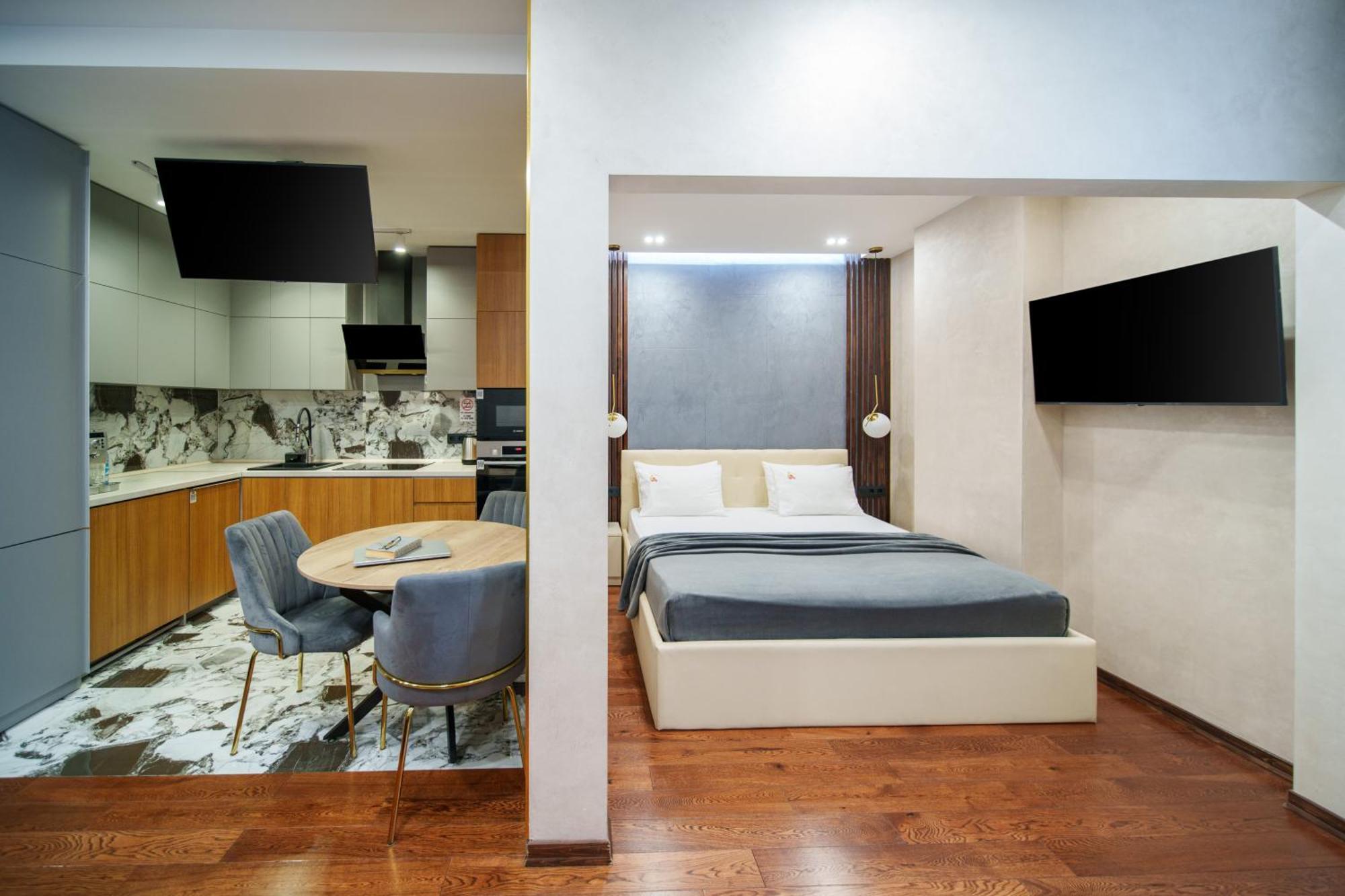 Arch Apart Hotel Erivan Exterior foto